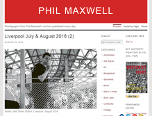 Tablet Screenshot of philmaxwell.org